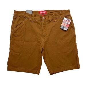 Coleman Canvas Utility Shorts Men’s 38 Copper Brown
